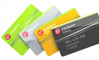 مایل ها را با استفاده از کارت مشترک S7 و آلفا بانک جمع آوری می کنیم. هزینه سرویس کارت